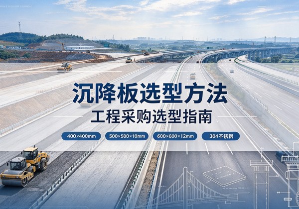 兴平沉降板选择方法